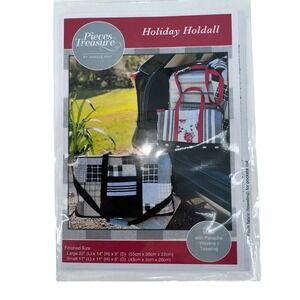 Pieces to Treasure Holiday Holdall Sewing Pattern by Jenelle Kent Bag Pattern